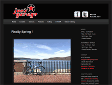 Tablet Screenshot of joesbikegarage.com